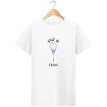 Charger l&#39;image dans la galerie, LET&#39;S GOLF IT - T-Shirt en coton bio GOLF IN PARIS - idées cadeaux golf homme femme