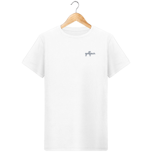 LET'S GOLF IT - T-Shirt en coton bio brodé GOLFEUR - idées cadeaux golf homme femme