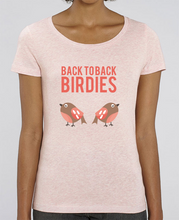 Charger l&#39;image dans la galerie, T-shirt en coton bio BACK TO BACK BIRDIES