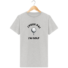Charger l&#39;image dans la galerie, LET&#39;S GOLF IT - T-Shirt en coton bio J&#39;PEUX PAS J&#39;AI GOLF - idées cadeaux golf homme femme