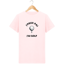Charger l&#39;image dans la galerie, LET&#39;S GOLF IT - T-Shirt en coton bio J&#39;PEUX PAS J&#39;AI GOLF - idées cadeaux golf homme femme